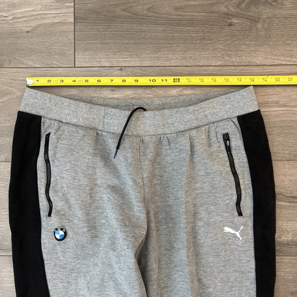 PUMA X BMW Motorsport Jogger Sweatpants Mens 2XL Gray - Picture 8 of 10